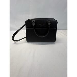 Kate Spade Madison Saffiano Leather Small Satchel (Black) NWT New